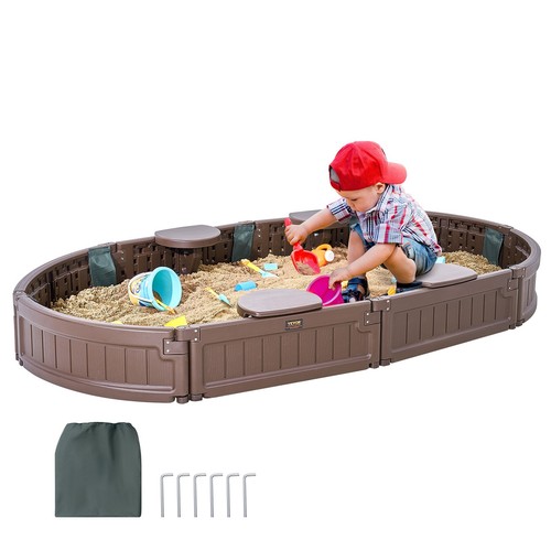 Vevor sandbox with cover - sandbox, oval
