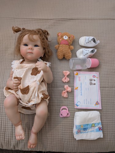 Reborn baby doll 46cm - baby, full