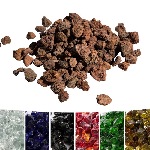 3kg lava rocks natural - 3kg,
