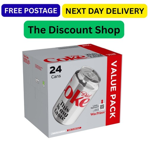 Diet coke can cola box - can,