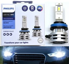 Philips Ultinon LED G2 White H11 Two Bulbs Head Light Low Beam Replace OE