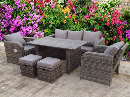 Rattan recliner wicker - recliner,