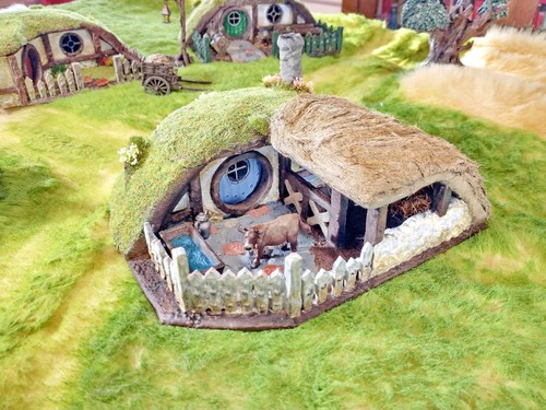 Painted hobbit herdsman - painted, herdsman's