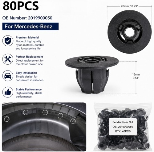 80x front fender liner wheel - 80x,
