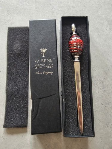 Letter opener bene murano - va,