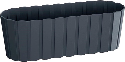 Plant pot trough long - trough, plastic