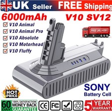 6000mAh for Dyson Cyclone V10