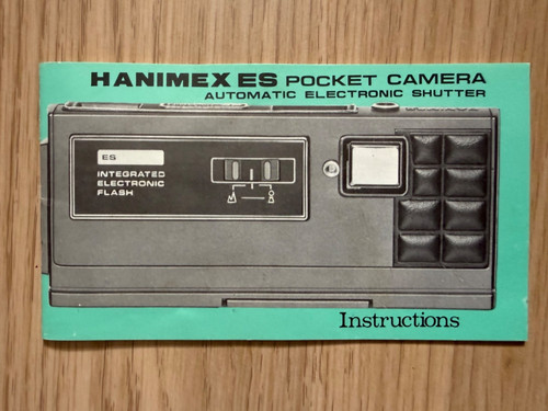 Hanimex 110 pocket camera - hanimex,