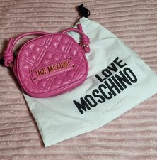 Moschino Pink Quited Bag