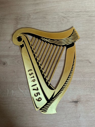 Printed large guinness - 3d,
