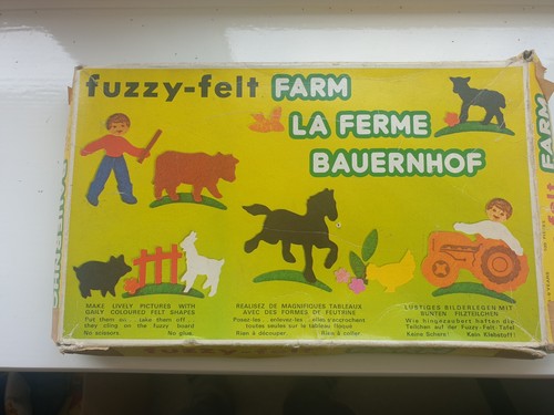 Fuzzy felt farm - felt, 1964