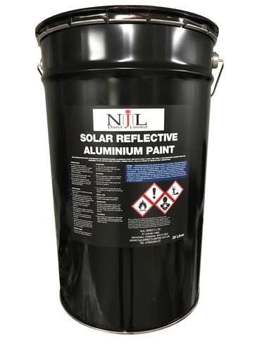Solar reflective aluminium - reflective,