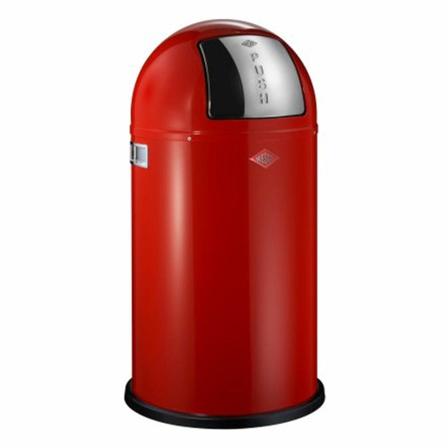 Wesco pushboy waste bin - wesco,