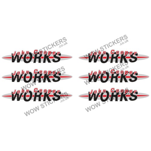 Car stickers mini john - car,