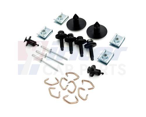 Fitting kit bumper - cover, clips