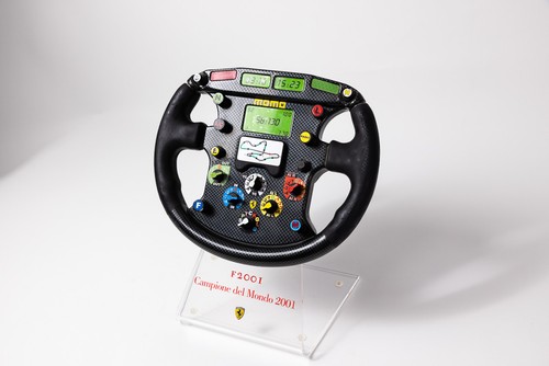 2001 ferrari steering wheel - f1,