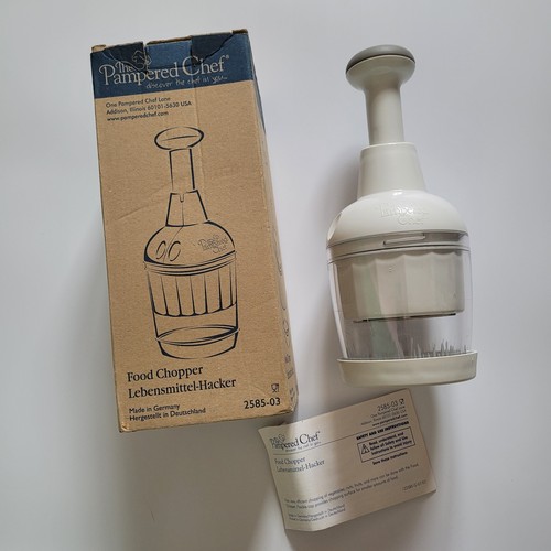 Pampered chef food - pampered, chopper