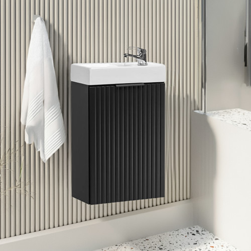 Cloakroom vanity unit - unit, small