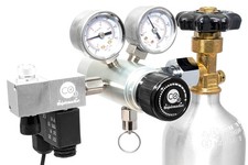 Ultimate-Pro Dual Stage CO2 Regulator with Solenoid