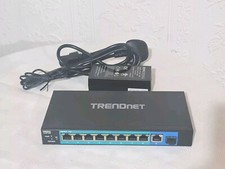 TRENDnet TE-GP102 10-Port Gigabit Compact Switch with SFP Slot, Fanless