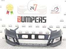 AUDI A3 S3 2017 - 2020 OEM S LINE SALOON FRONT BUMPER + WASH JETS 8V5807437AB