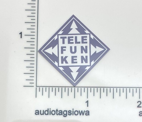 Telefunken radio badge - telefunken,