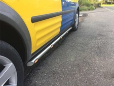 Side Bars + Amber LEDs + Down Lights For Mercedes Vito Viano SWB MWB 2004-2014