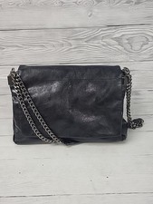 Zara Black Faux Leather