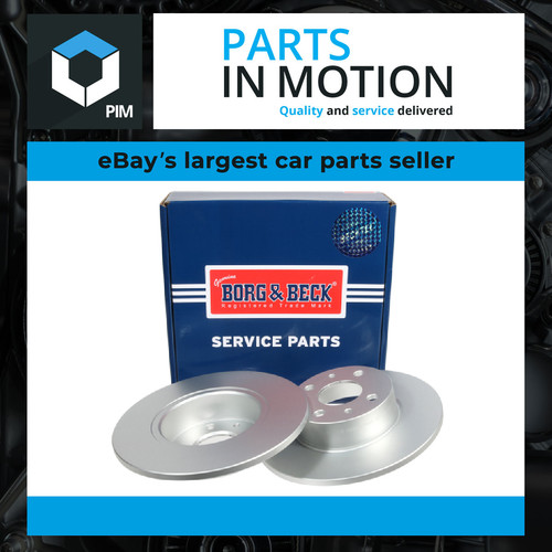 Brake discs pair solid - 2x,