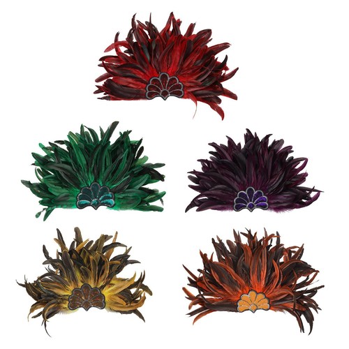 Feather headpiece decoration - feather,