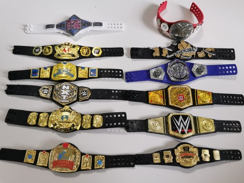 Wwe figure wrestling belts - wrestling,