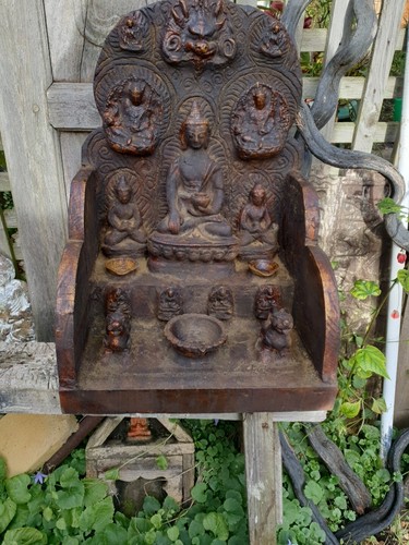 Gigantic old antique tibetan - antique,