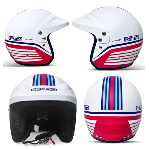 Sparco pro open face helmet - face,