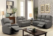 Fabric Recliner Sofa suite 3