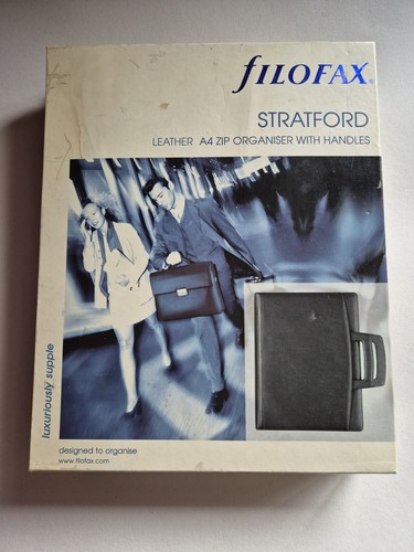 Filofax stratford leather - a4,