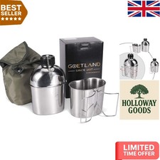 Portable 1.06QT Steel Canteen