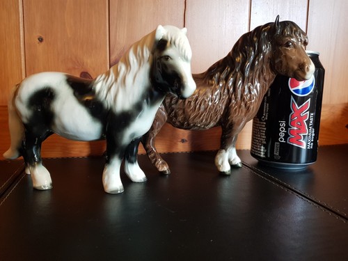 Beswick shetland pony brown - pony,