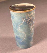 Starbucks 2016 Siren Song Double Wall Ceramic Travel Tumbler Mug 12oz Cup