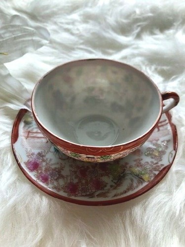 Japanese porcelain tea cup - porcelain,