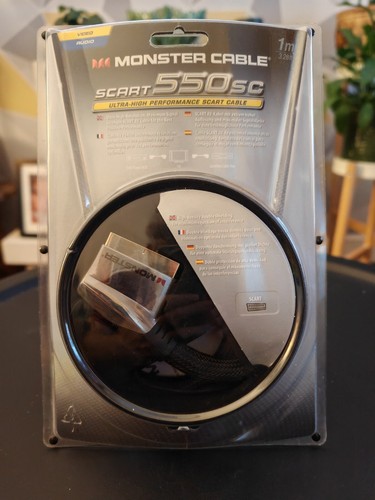 Monster cable scart lead 550sc - monster,