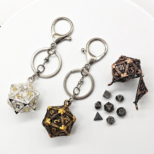 Mini polyhedral dice - polyhedral,
