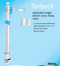 Opella Torbeck 1/2" Bottom Entry Ball Filling Valve Adjustable Height B661AT
