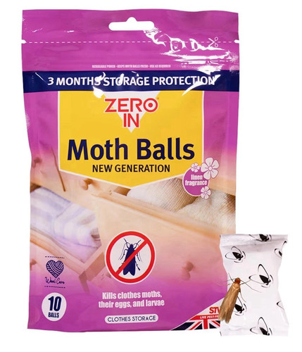 Zero moth balls - balls, 10/20/30