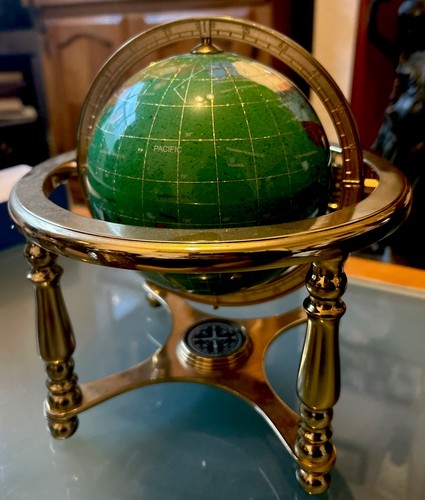 Inch table top globe - inch,