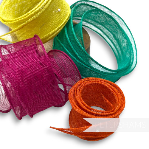 Hand rolled sinamay - hand,