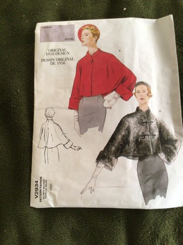 Vogue pattern v2934 vintage - v2934,