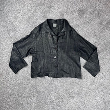 Annette Gortz Womens Web Blazer Jacket Size 8 UK 4US M  Avant Garde Lagenlook