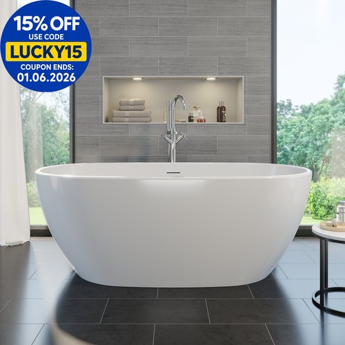 Freestanding double ended bath - freestanding,