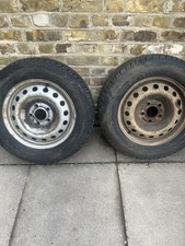 RENAULT TRAFIC VAUXHALL VIVARO 01-13 Two WHEELS Tyres 205 65 16C Hackney London