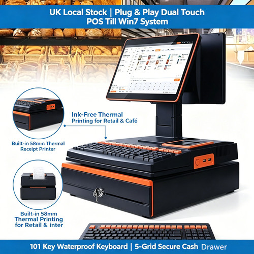 Dual touch screen - dual, 15.6"